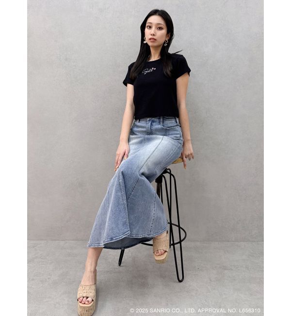 GYDA「【メロクロコラボ】メロクロ&times;Gyda bijou Tシャツ」|Tシャツ・カットソー|