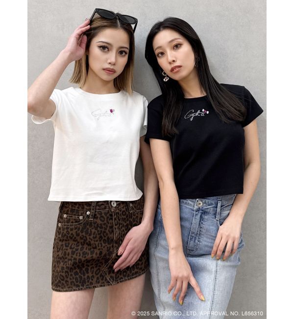 GYDA「【メロクロコラボ】メロクロ&times;Gyda bijou Tシャツ」|Tシャツ・カットソー|