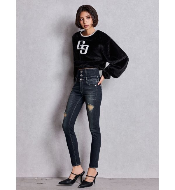 GYDA「GG ECO FURショートトップス」|Tシャツ・カットソー|