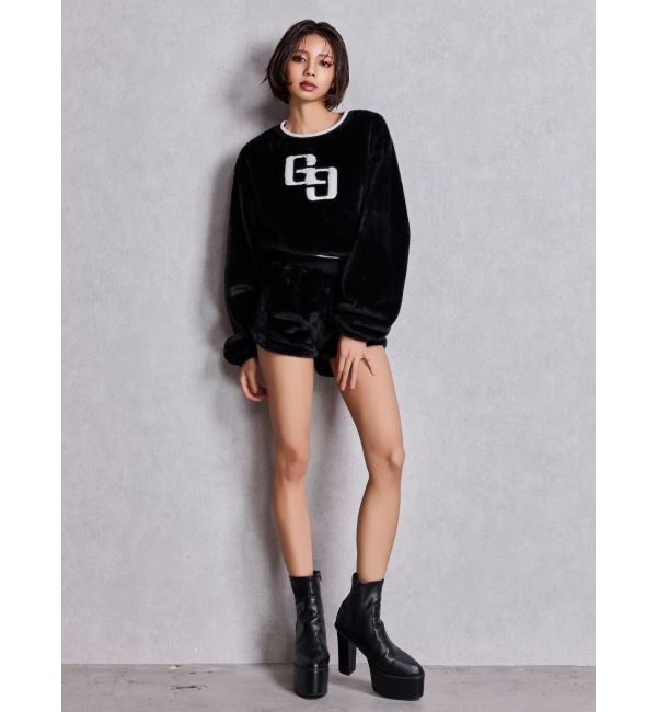 GYDA「GG ECO FURショートトップス」|Tシャツ・カットソー|