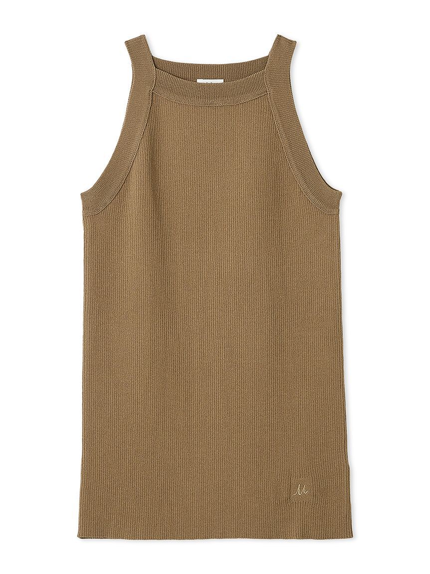 Mila Owen「アメリカンスリーブリブニットトップス」|ニット・セーター|BEG