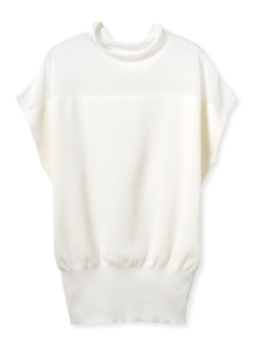 Mila Owen「ハイネックブラウジングシアーニット」|Tシャツ・カットソー|