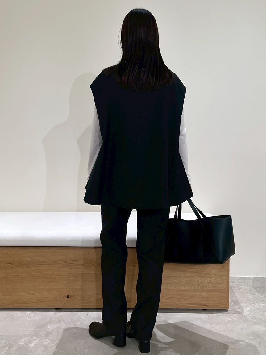 Mila Owen「【セットアイテム】フレアベストタートルニットパンツSET UP」|チノ|