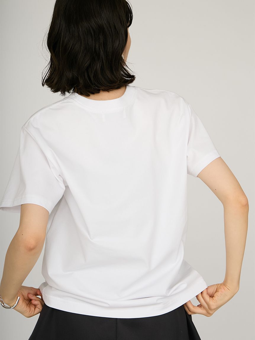 emmi atelier「emmiロゴTシャツ」|Tシャツ・カットソー|