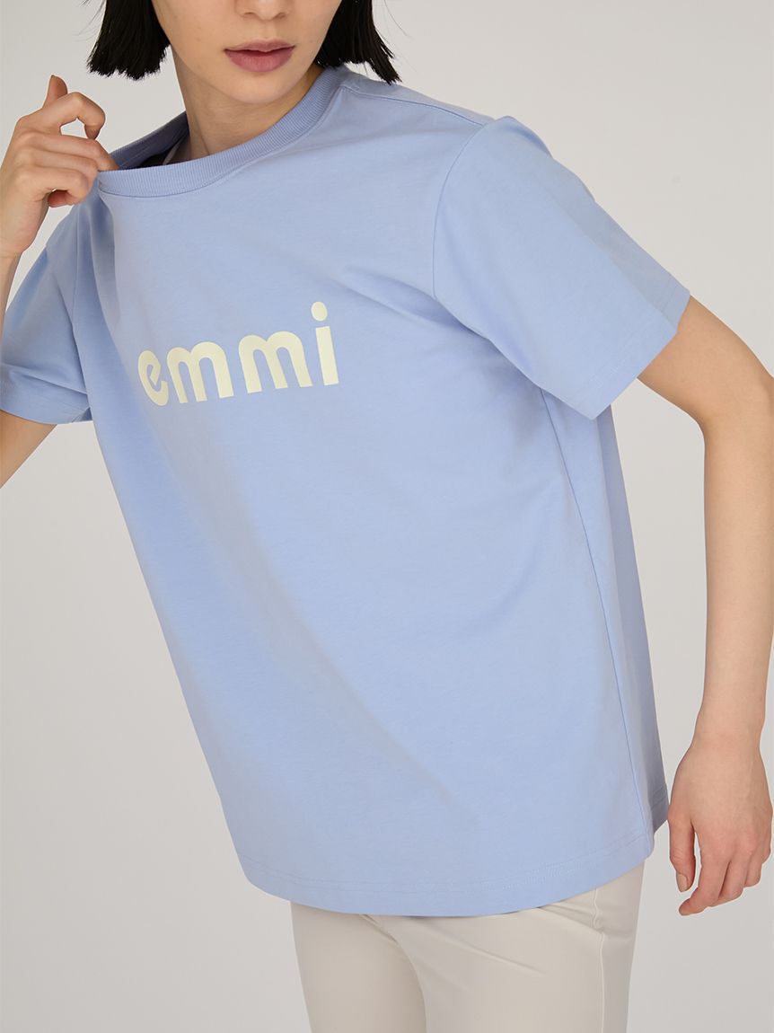 emmi atelier「emmiロゴTシャツ」|Tシャツ・カットソー|