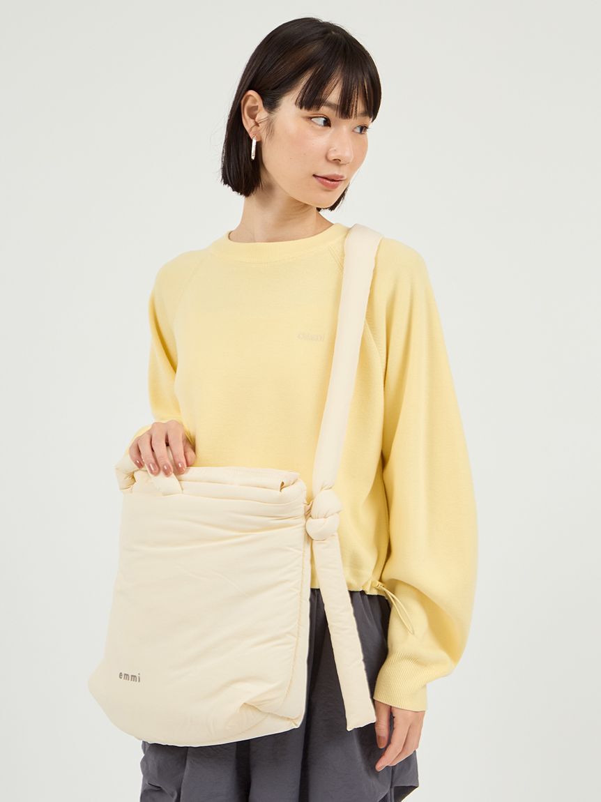 emmi atelier「【限定カラーあり】ナイロンパディングバッグ」|ショルダー・メッセンジャー|