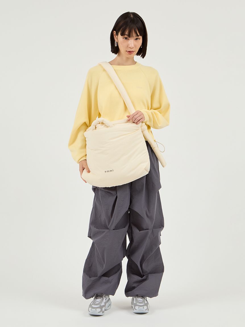 emmi atelier「【限定カラーあり】ナイロンパディングバッグ」|ショルダー・メッセンジャー|