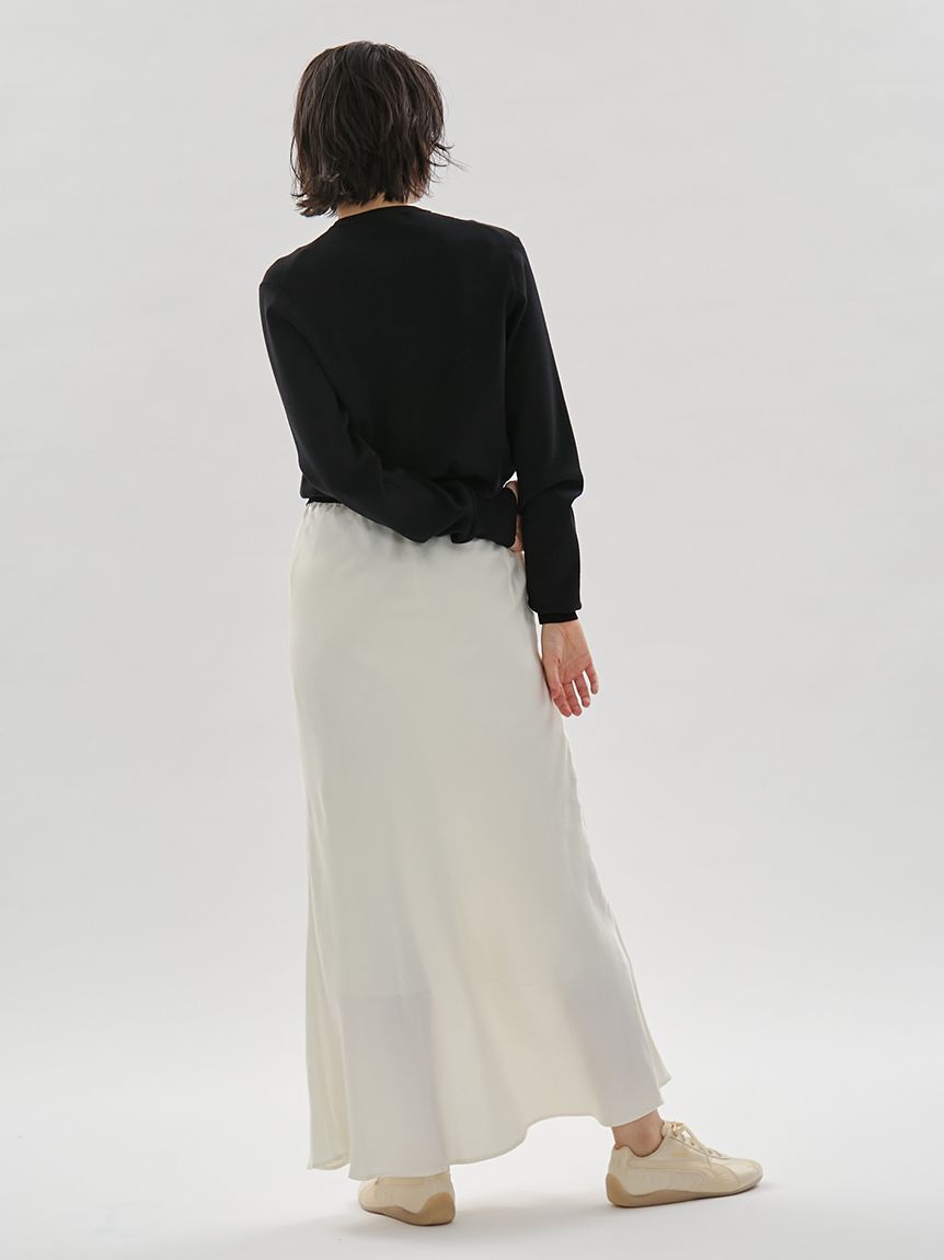 emmi atelier「【HEART】 eco ハートニットカーディガン【アンサンブル可能】」|カーディガン|