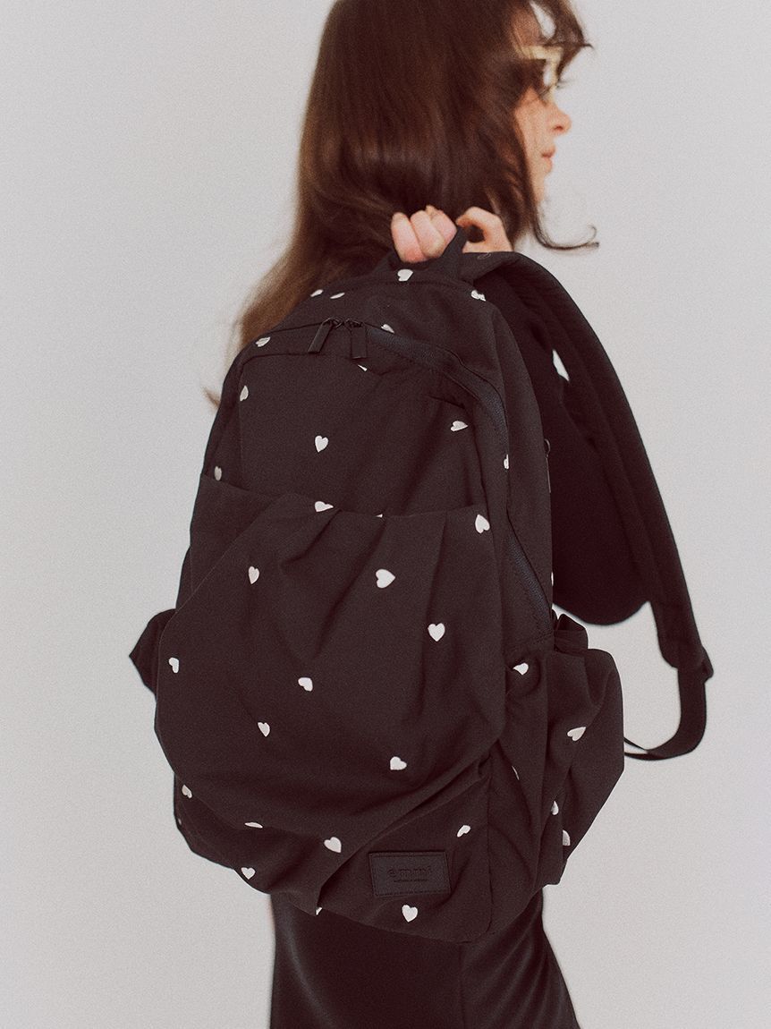 emmi atelier「【HEART】 eco ハートニットカーディガン【アンサンブル可能】」|カーディガン|