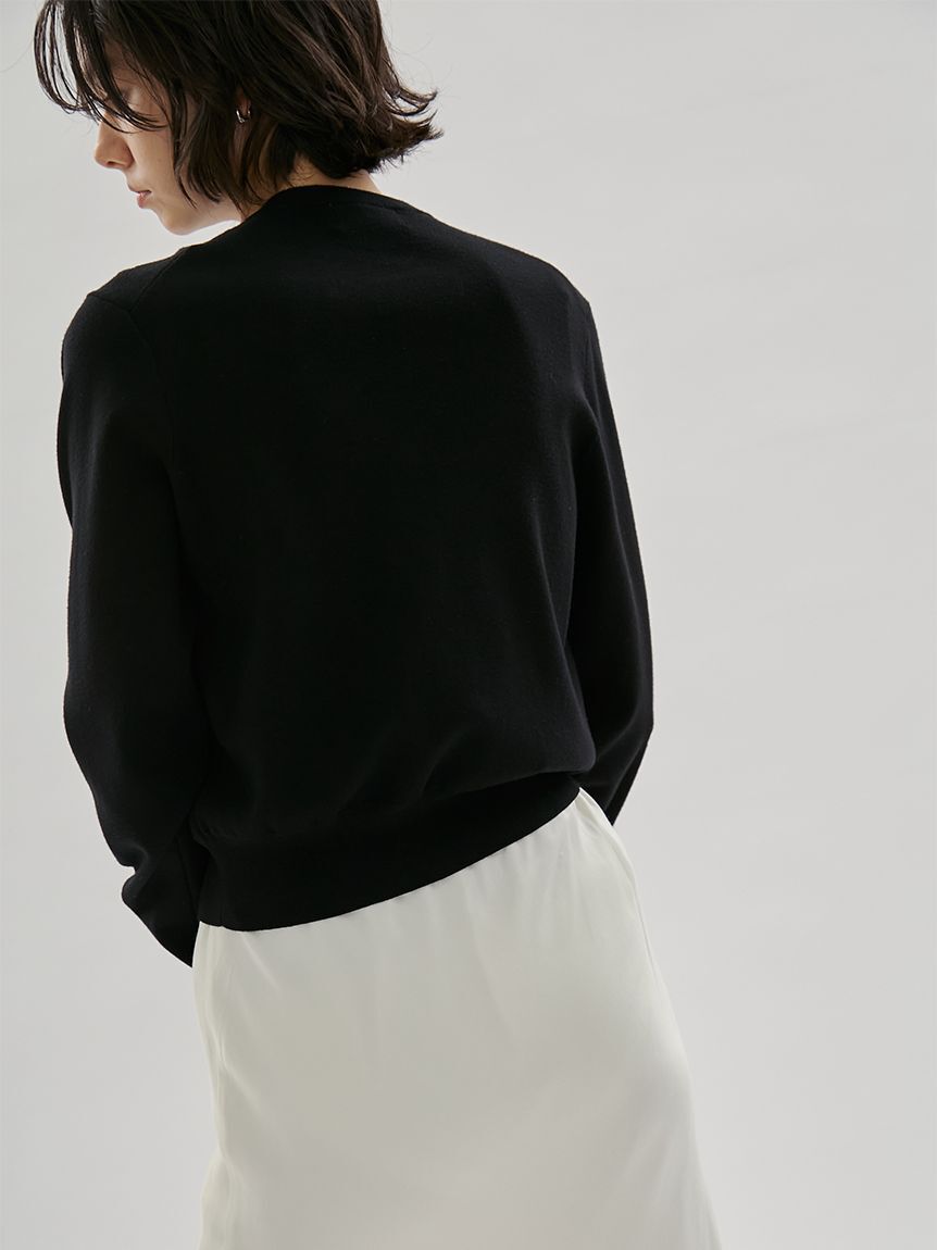 emmi atelier「【HEART】 eco ハートニットカーディガン【アンサンブル可能】」|カーディガン|