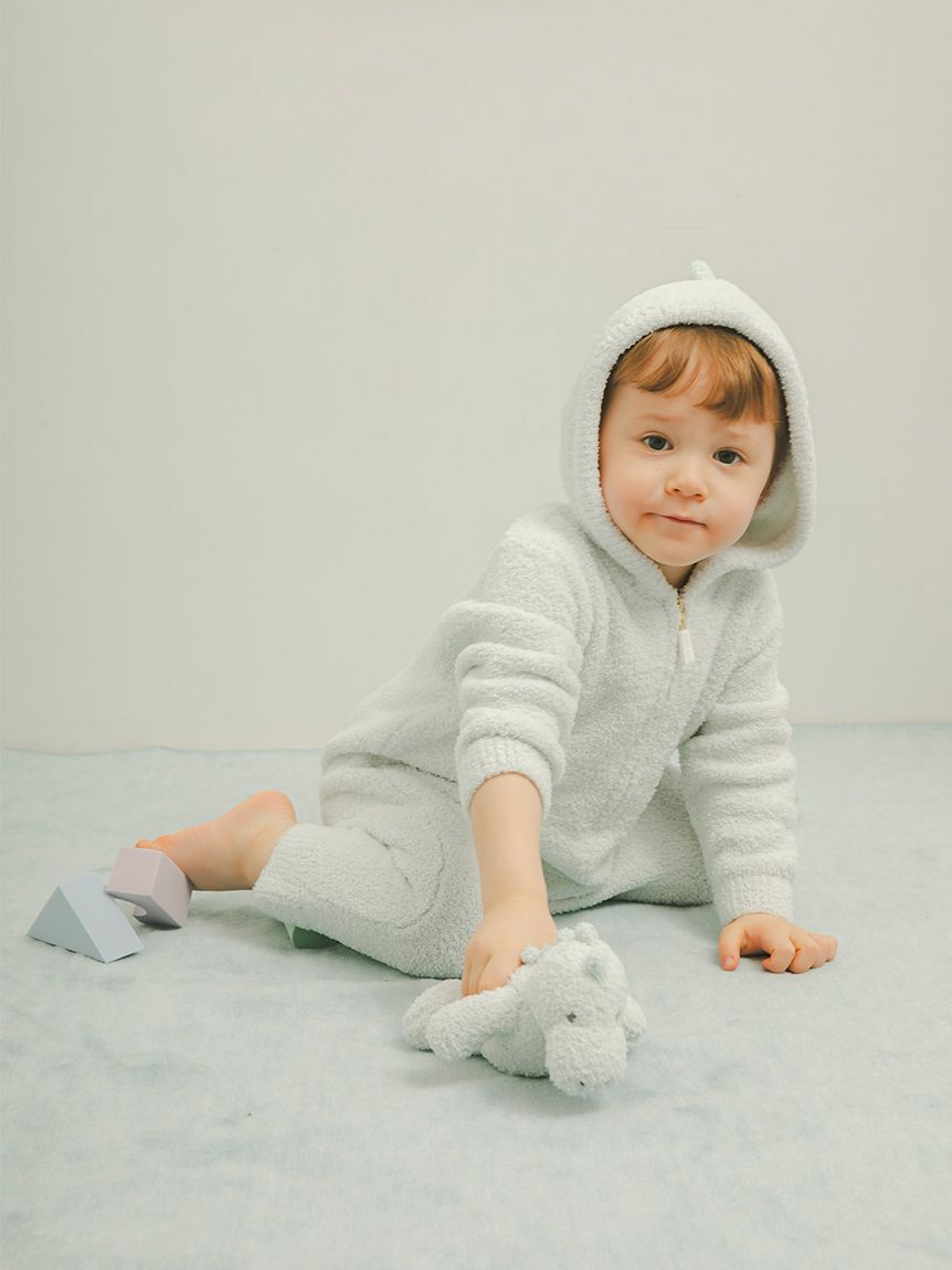 GELATO PIQUE KIDS & BABY「【限定カラーあり】【BABY】パウダーアニマルロンパース」|ロンパース|