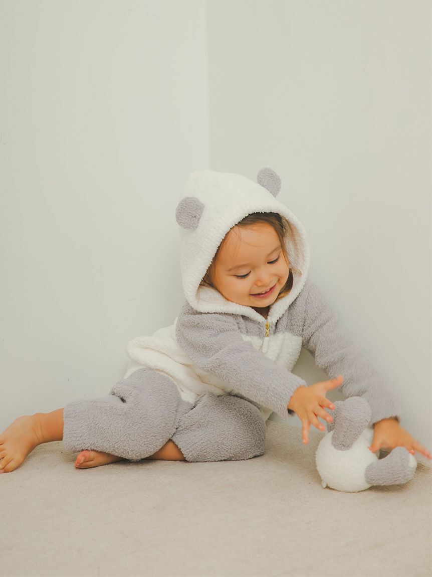 GELATO PIQUE KIDS & BABY「【限定カラーあり】【BABY】パウダーアニマルロンパース」|ロンパース|