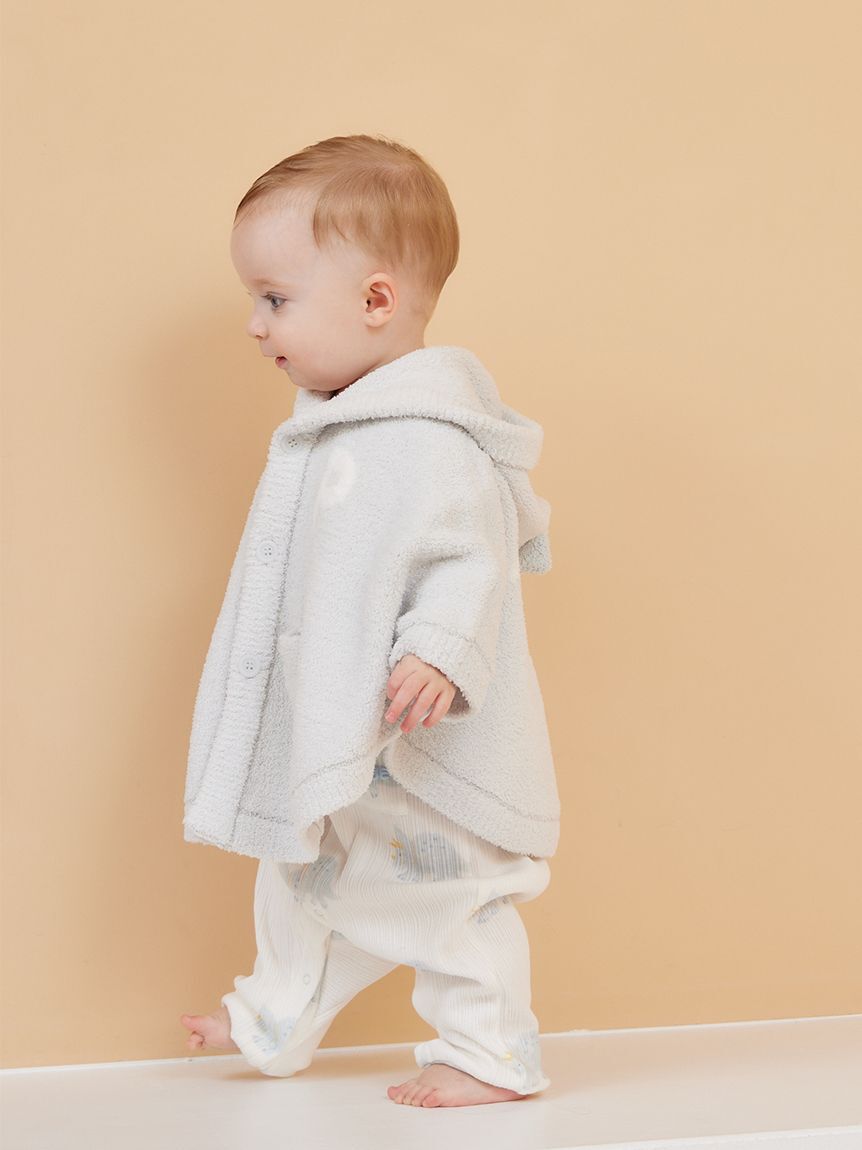 GELATO PIQUE KIDS & BABY「【限定カラーあり】【BABY】パウダーアニマルポンチョ」|その他ベビーウェア|