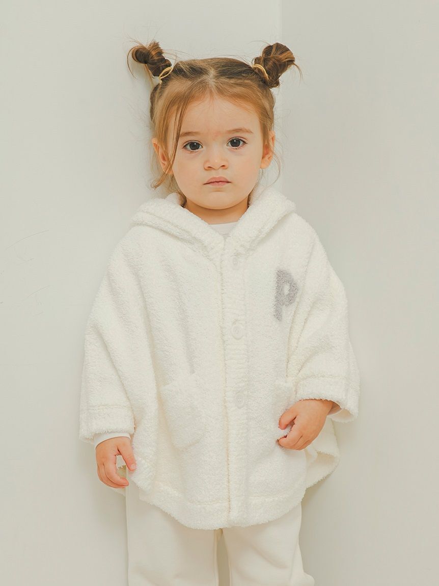 GELATO PIQUE KIDS & BABY「【限定カラーあり】【BABY】パウダーアニマルポンチョ」|その他ベビーウェア|