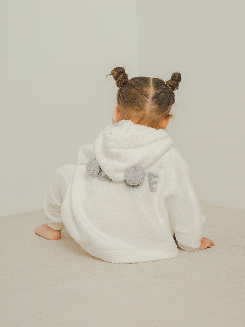GELATO PIQUE KIDS & BABY「【限定カラーあり】【BABY】パウダーアニマルポンチョ」|その他ベビーウェア|