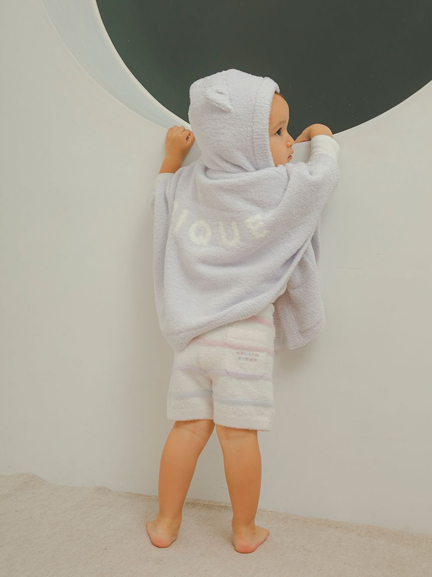 GELATO PIQUE KIDS & BABY「【限定カラーあり】【BABY】パウダーアニマルポンチョ」|その他ベビーウェア|