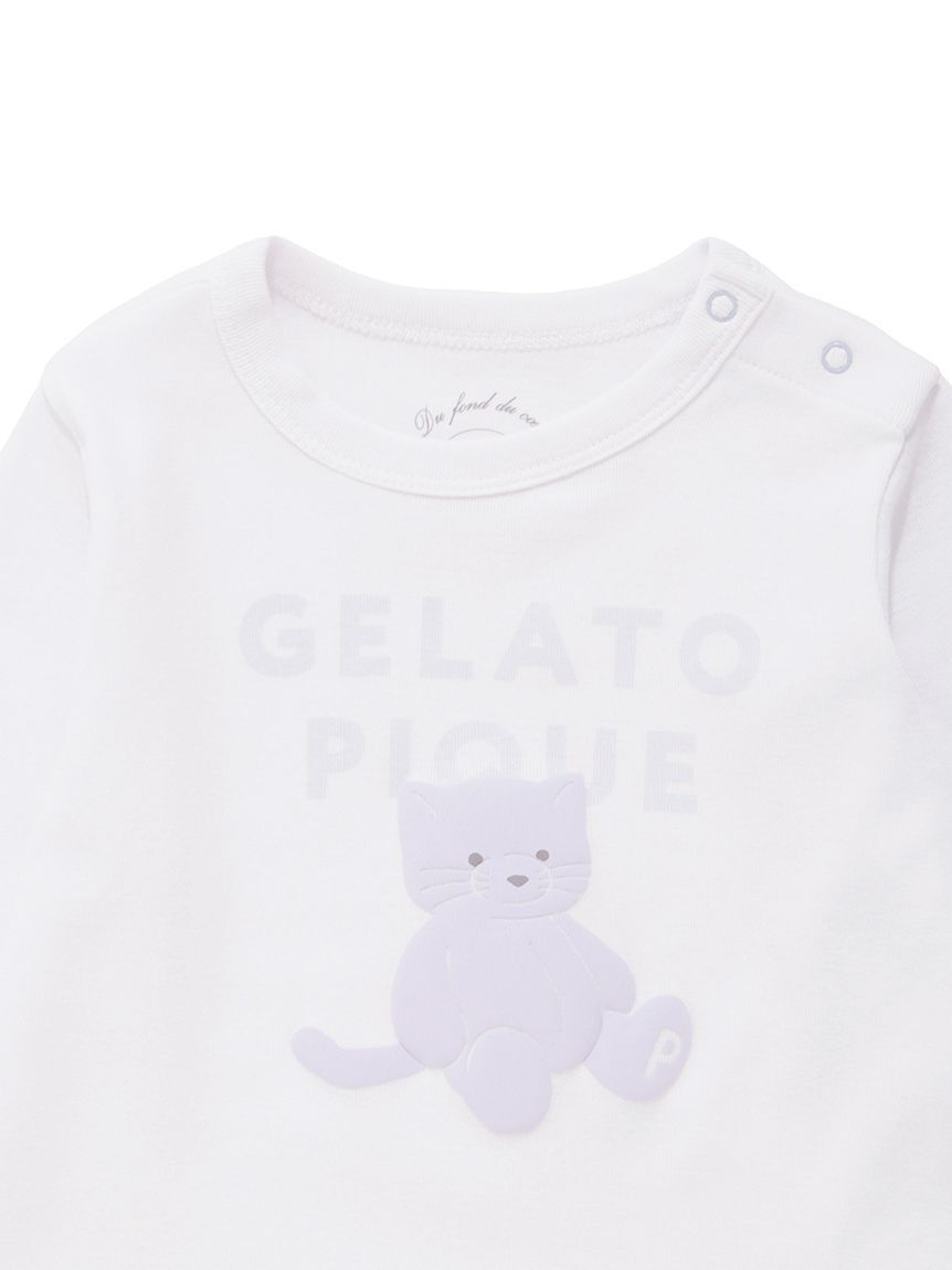 GELATO PIQUE KIDS & BABY「【BABY】ぬいぐるみワンポイントロンT」|その他ベビーウェア|