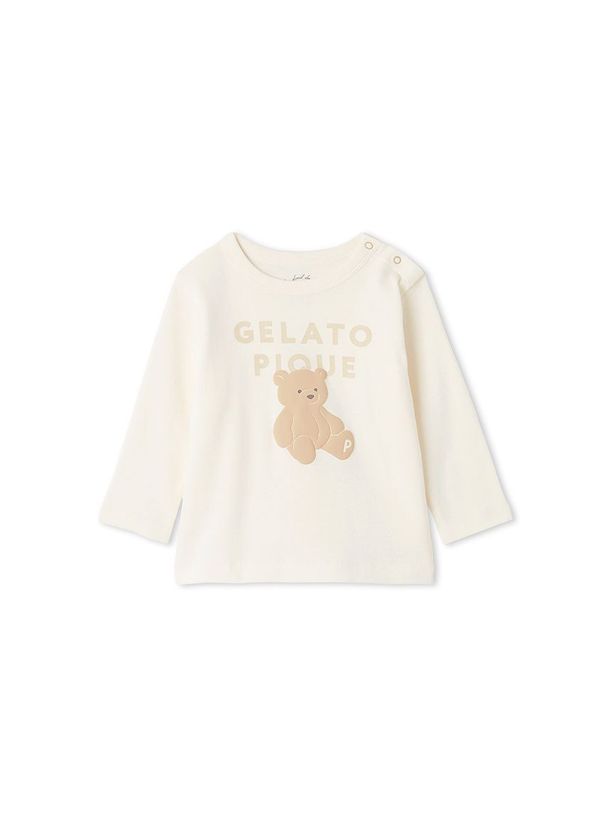 GELATO PIQUE KIDS & BABY「【BABY】ぬいぐるみワンポイントロンT」|その他ベビーウェア|