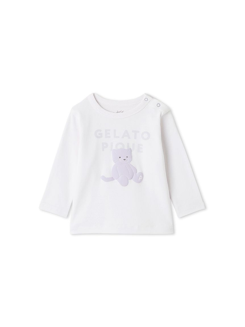 GELATO PIQUE KIDS & BABY「【BABY】ぬいぐるみワンポイントロンT」|その他ベビーウェア|