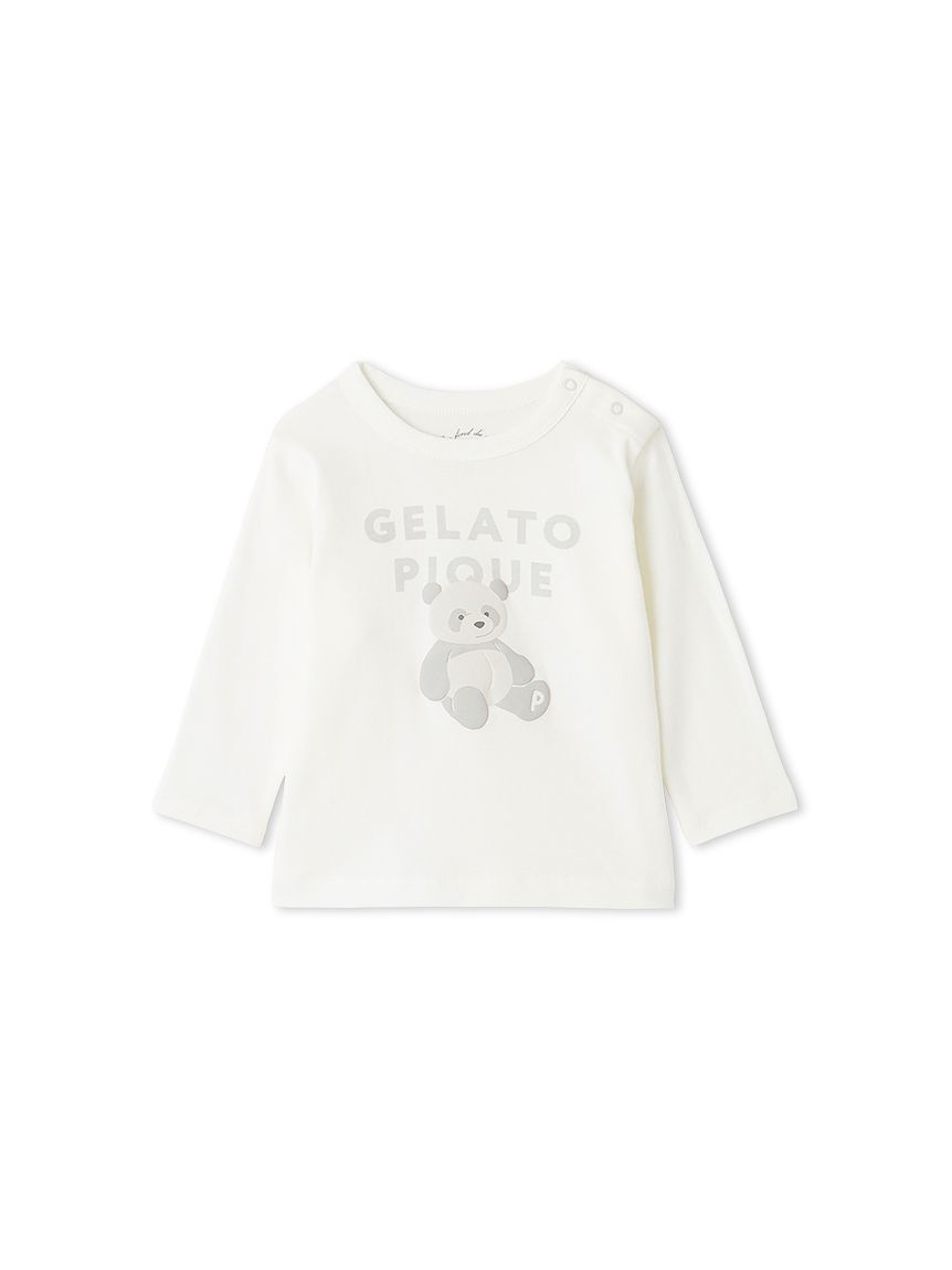 GELATO PIQUE KIDS & BABY「【BABY】ぬいぐるみワンポイントロンT」|その他ベビーウェア|