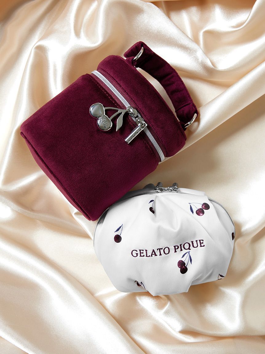 gelato pique「チェリー柄ポーチ」|ポーチ|