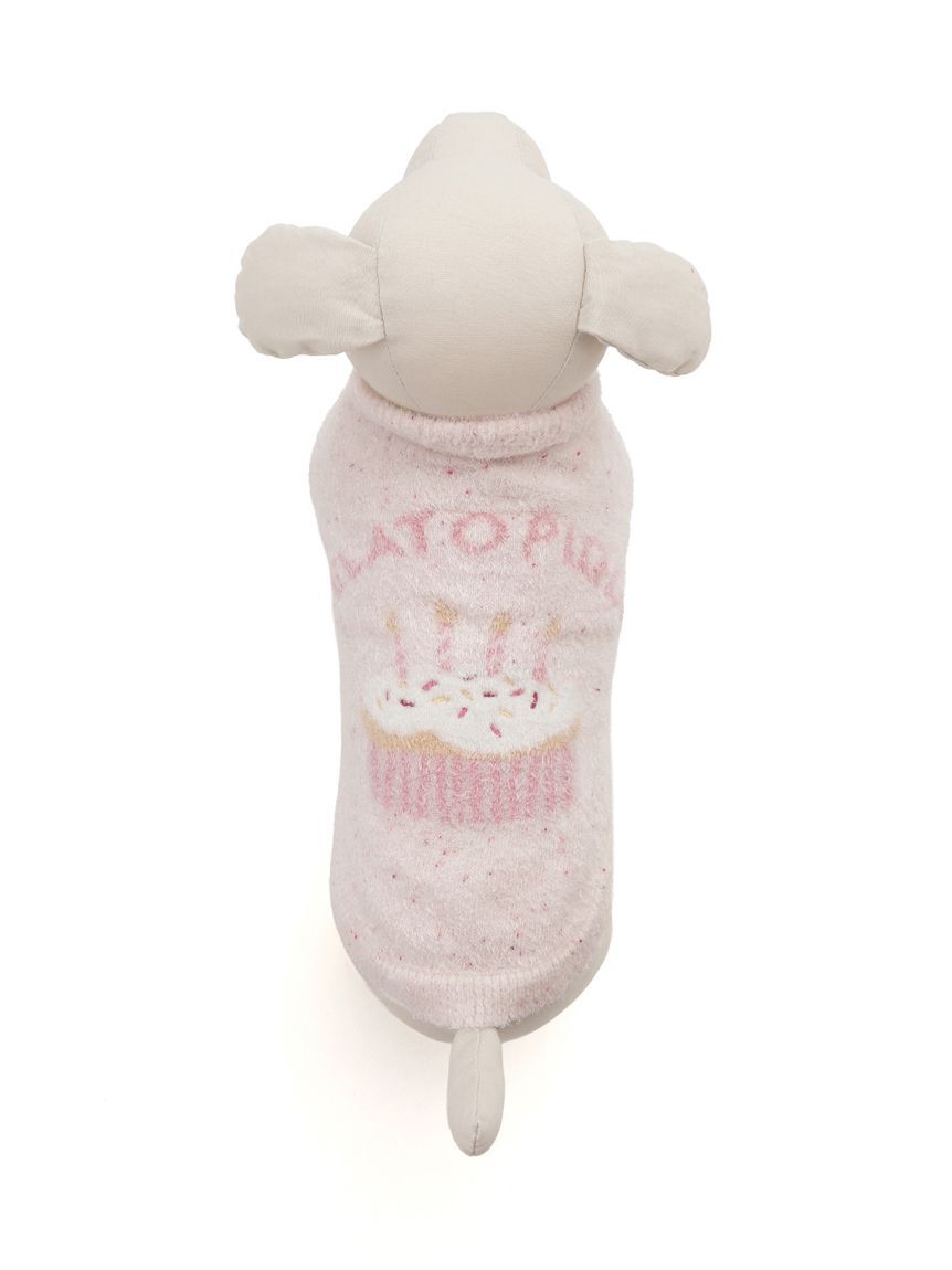  GELATO PIQUE CAT&DOG「【CAT&DOG】【Birthday】スムーズィーカップケーキジャガードプルオーバー」|その他|
