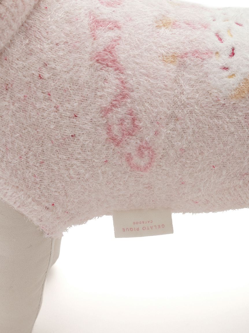  GELATO PIQUE CAT&DOG「【CAT&DOG】【Birthday】スムーズィーカップケーキジャガードプルオーバー」|その他|