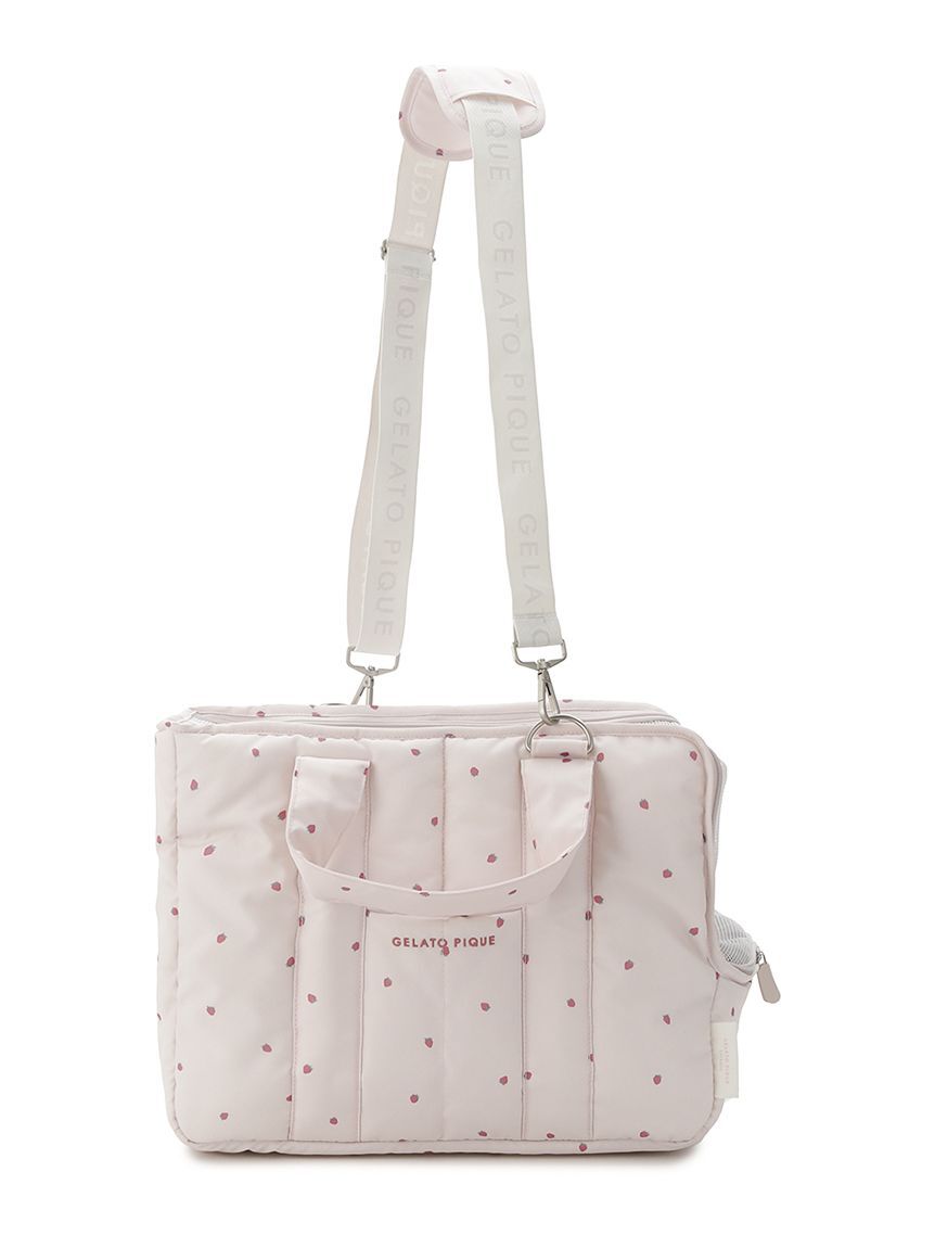  GELATO PIQUE CAT&DOG「【CAT&DOG】ストロベリー柄ミニサイズキャリーバッグ」|その他|