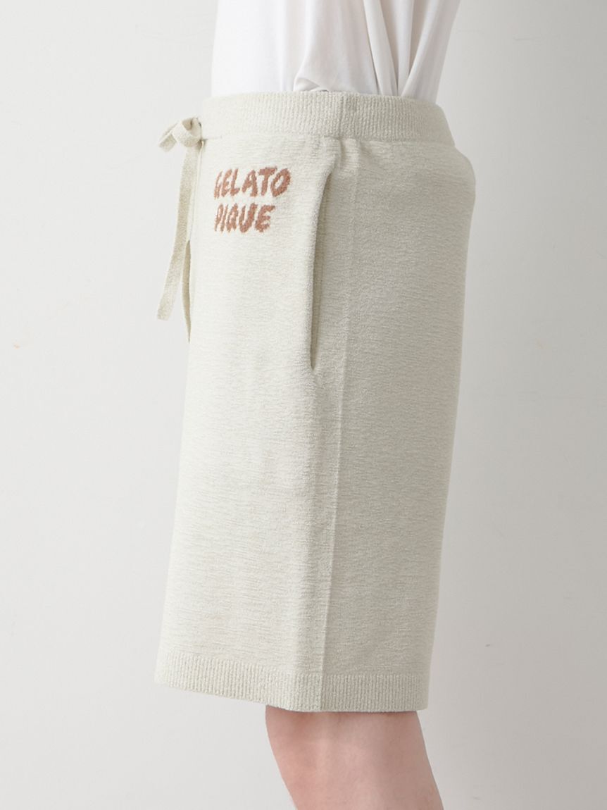 GELATO PIQUE HOMME「【ONLINE限定】【HOMME】sleeping cat ジャガードプルオーバー＆ハーフパンツセット」|ルームウェア|