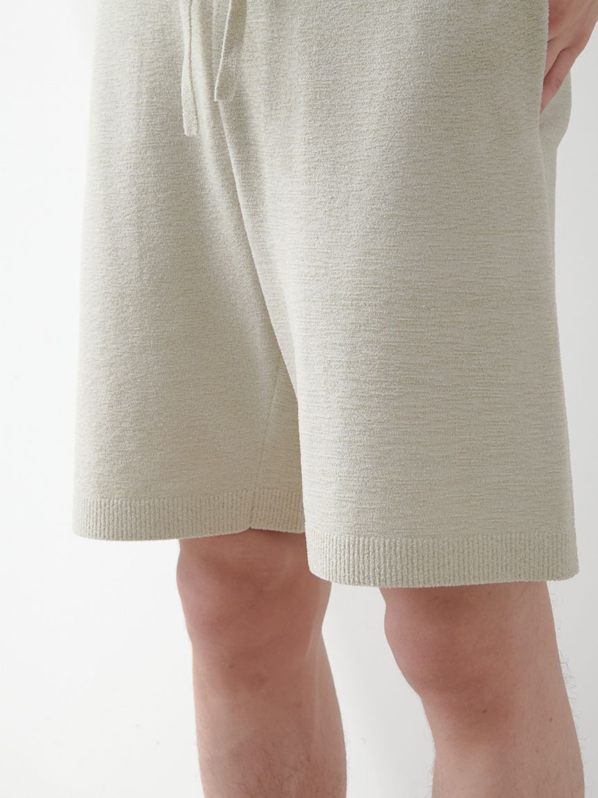 GELATO PIQUE HOMME「【ONLINE限定】【HOMME】sleeping cat ジャガードプルオーバー＆ハーフパンツセット」|ルームウェア|