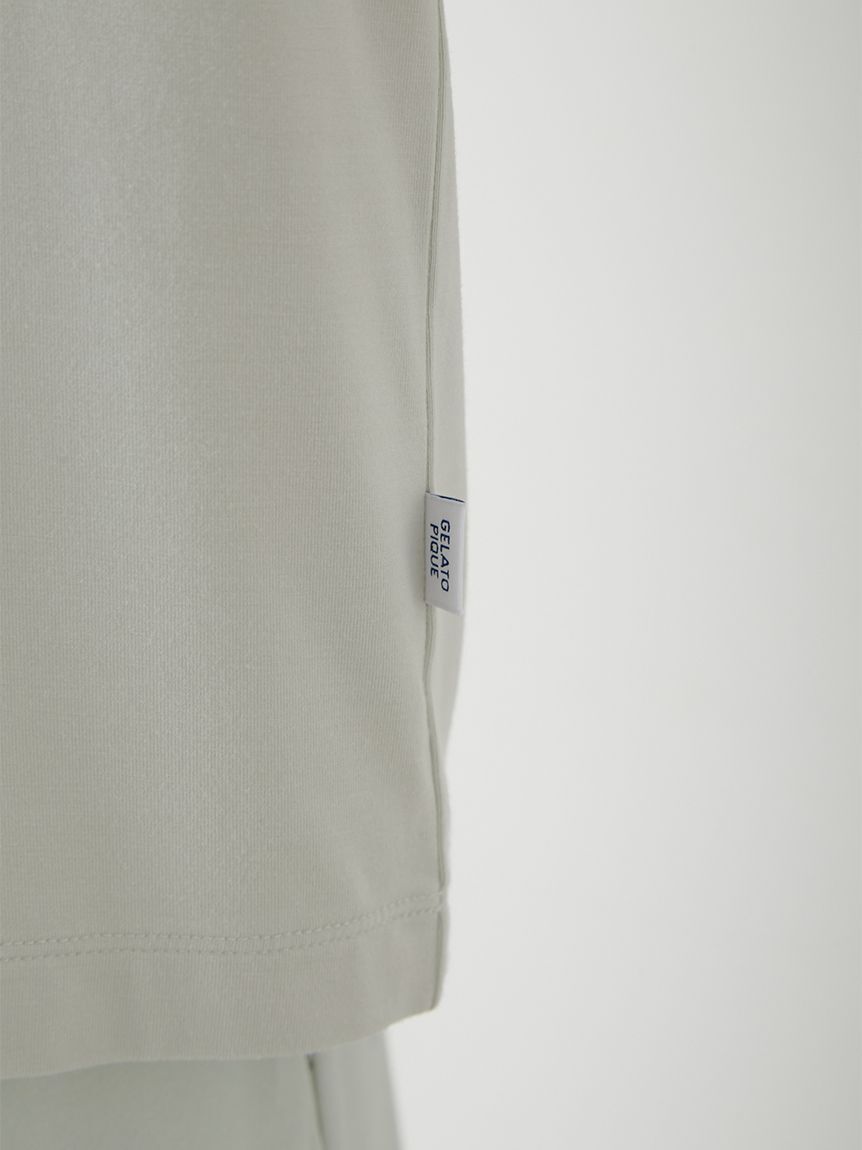 GELATO PIQUE HOMME「【ONLINE限定】【HOMME】sleeping cat ワンポイントTシャツ＆総柄ロングパンツセット」|ルームウェア|