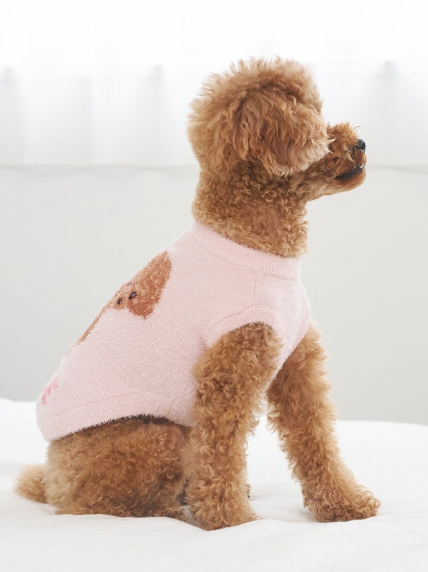  GELATO PIQUE CAT&DOG「【CAT&DOG】スムーズィートイプードル柄ジャガードプルオーバー」|その他|