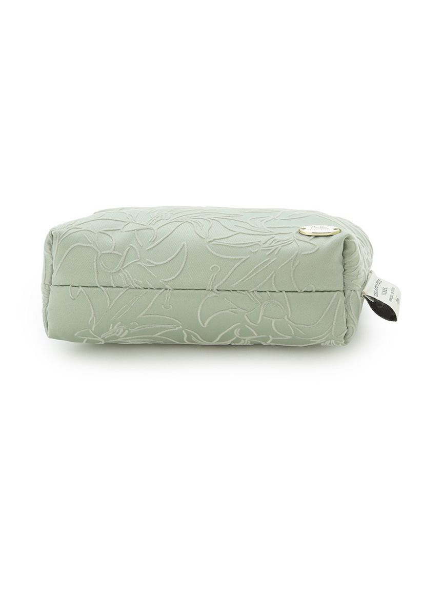 gelato pique「【MUCHA】リリー柄フロッキーティッシュポーチ」|ポーチ|