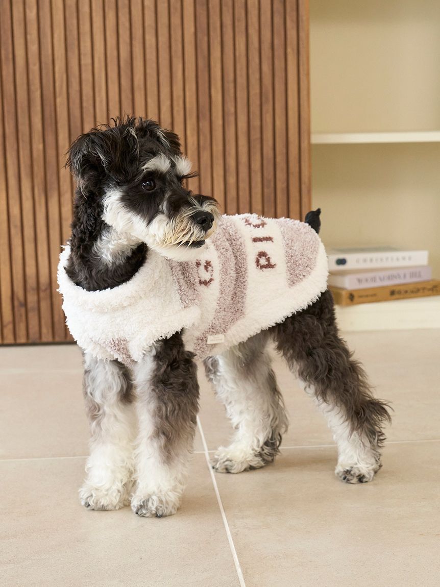  GELATO PIQUE CAT&DOG「【CAT&DOG】ラージサイズジェラートメランジ2ボーダープルオーバー」|その他|BRW