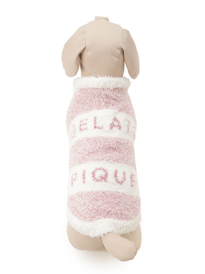  GELATO PIQUE CAT&DOG「【CAT&DOG】ラージサイズジェラートメランジ2ボーダープルオーバー」|その他|