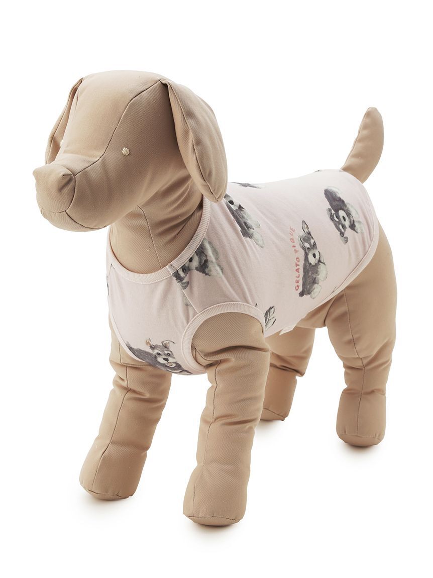 GELATO PIQUE CAT&DOG「【CAT&DOG】シュナウザー柄カットソープルオーバー」|その他|