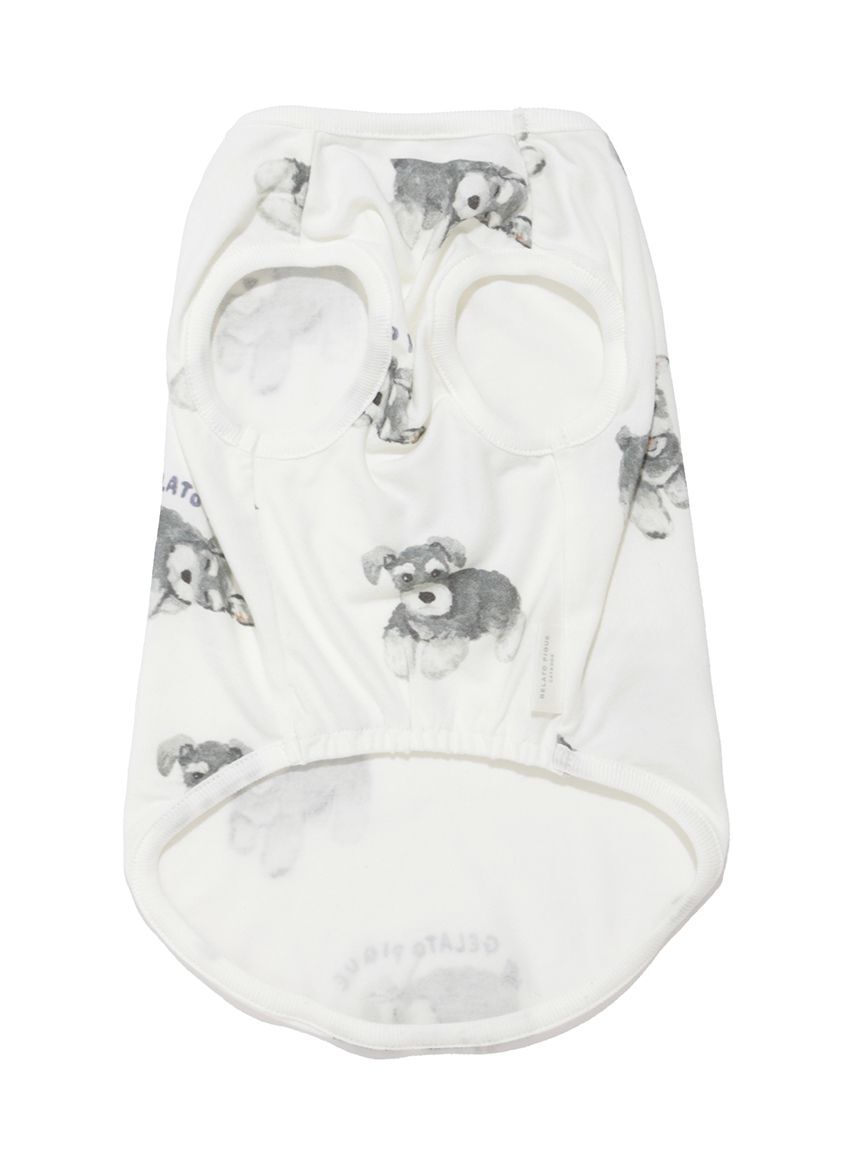  GELATO PIQUE CAT&DOG「【CAT&DOG】シュナウザー柄カットソープルオーバー」|その他|