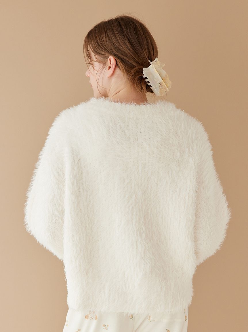 gelato pique「フェザーカーディガン」|ルームウェア|