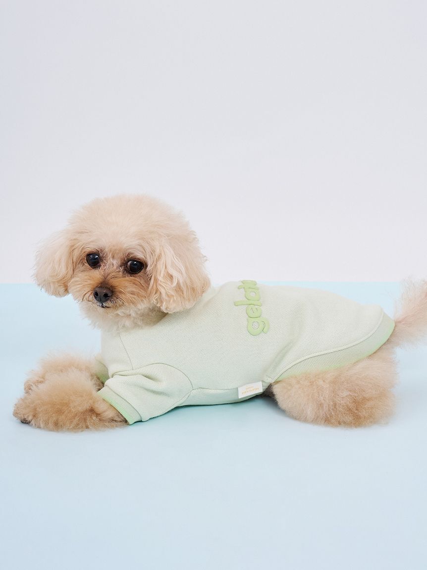  GELATO PIQUE CAT&DOG「【CAT&DOG】ロゴプリント裏毛プルオーバー」|その他|LIME