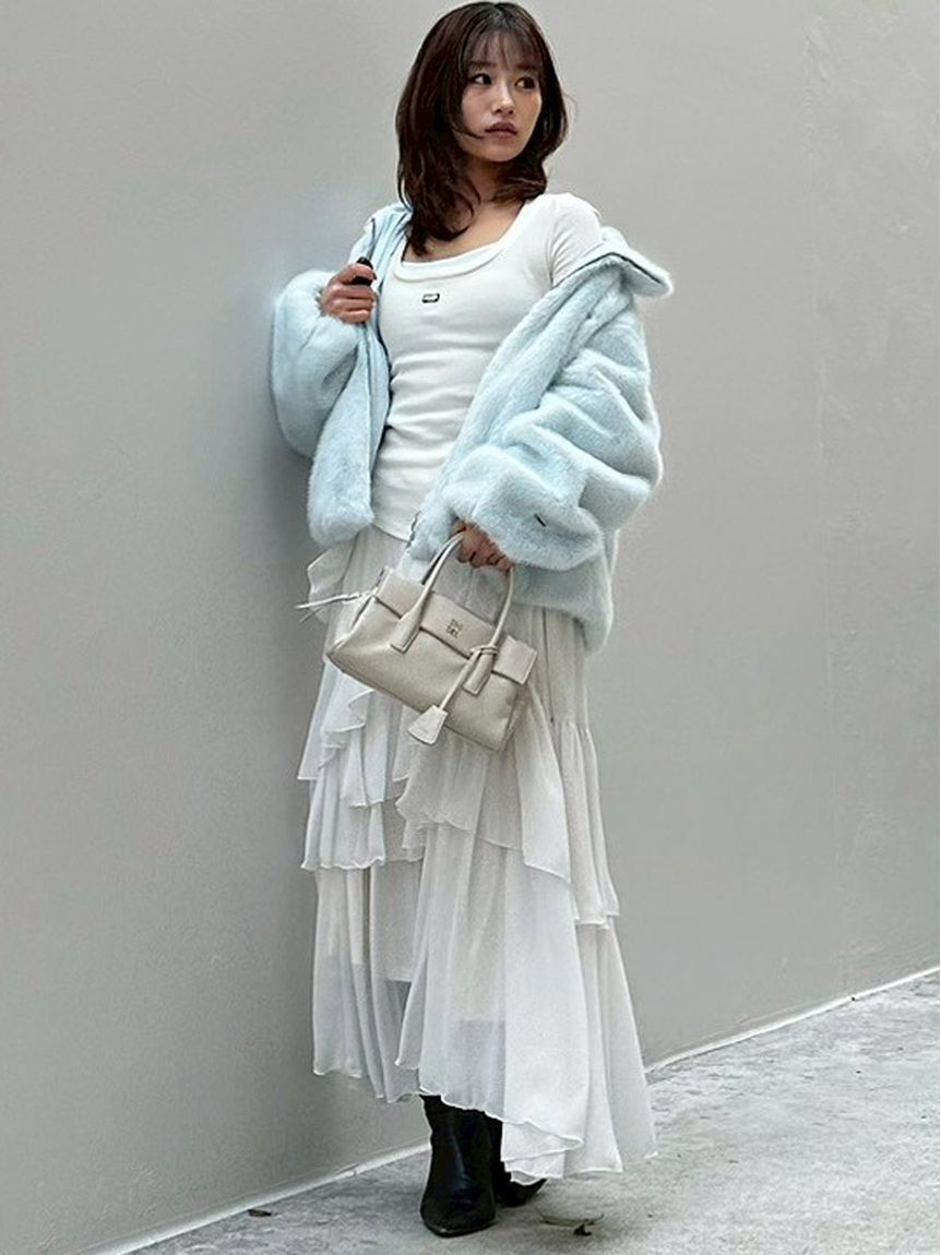 SNIDEL「【SNIDEL&times;PUMA】レイヤードカットソー」|Tシャツ・カットソー|