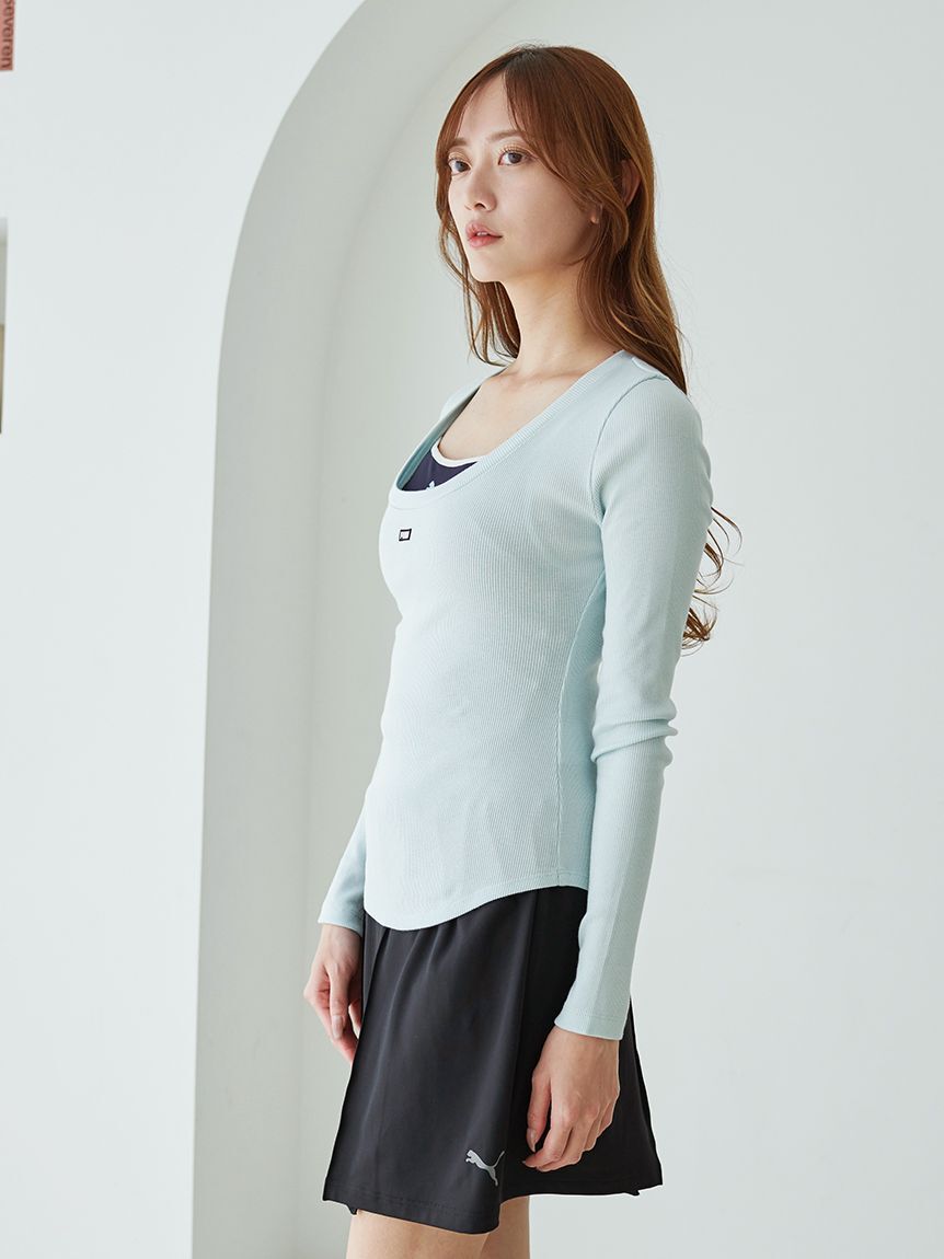 SNIDEL「【SNIDEL&times;PUMA】レイヤードカットソー」|Tシャツ・カットソー|