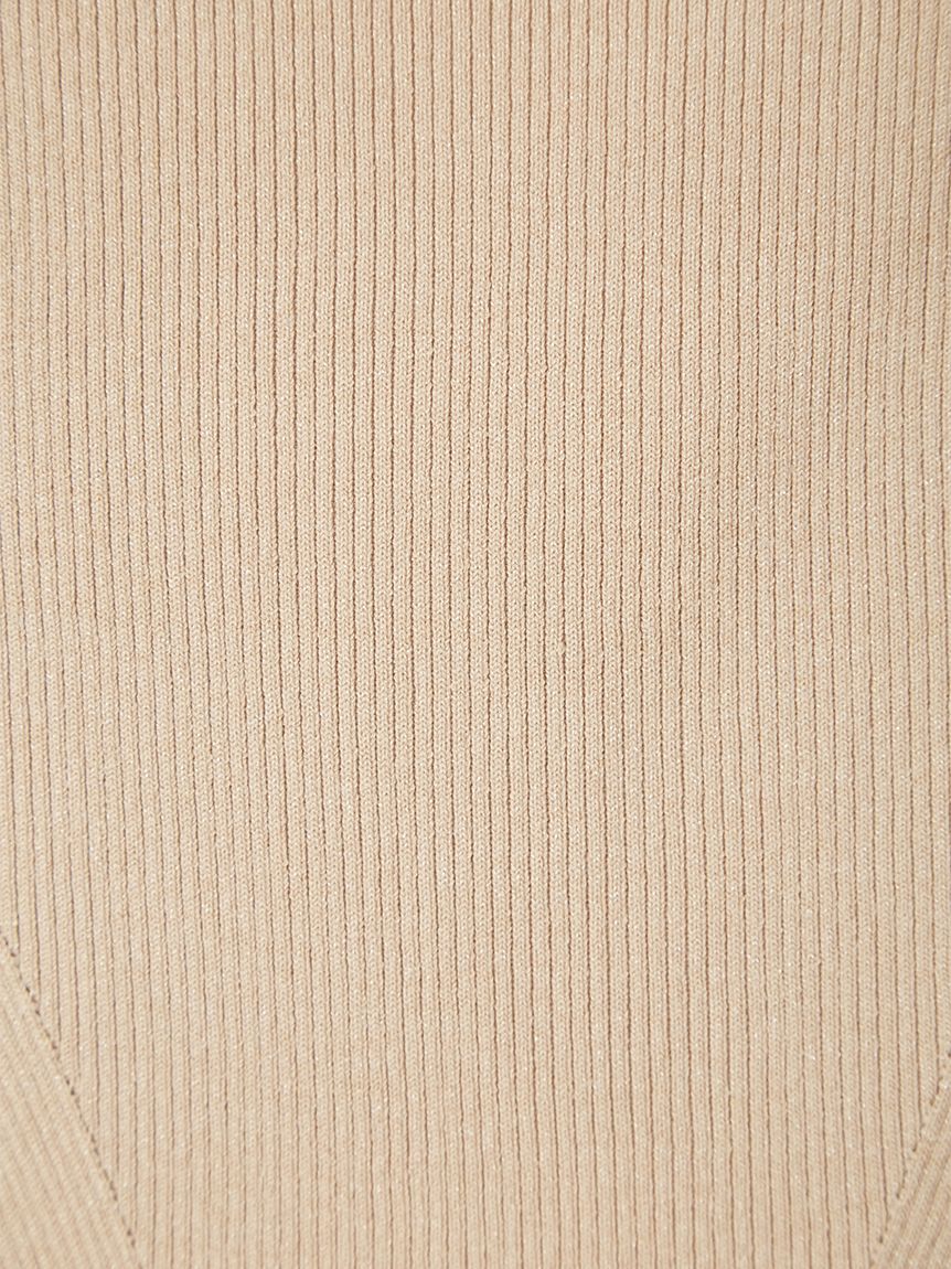 FRAY I.D「バッククロスカットアウトリブニット」|ニット・セーター|