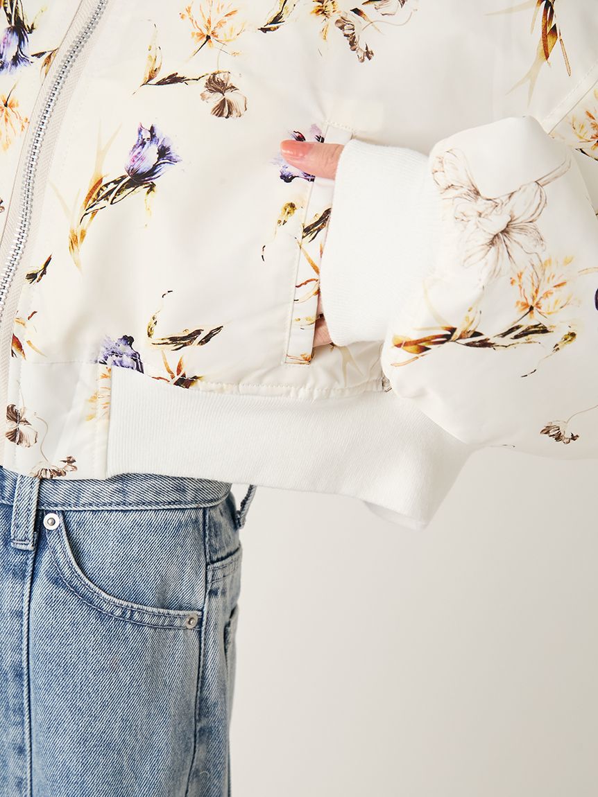 FRAY I.D「レースアップショートMA-1／撥水」|ブルゾン・スタジャン|