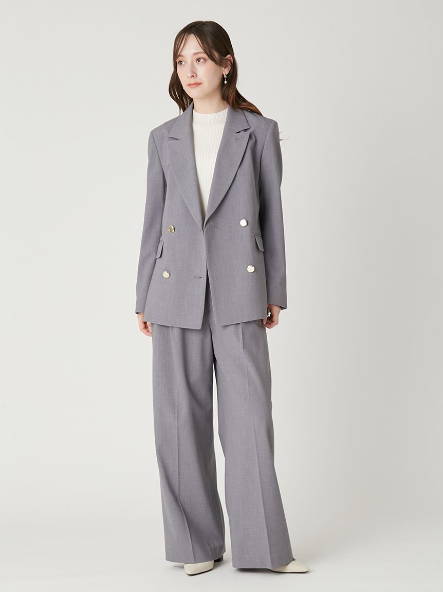 FRAY I.D「シルクブレンドハイネックノースリリブニット／ウォッシャブル」|ニット・セーター|