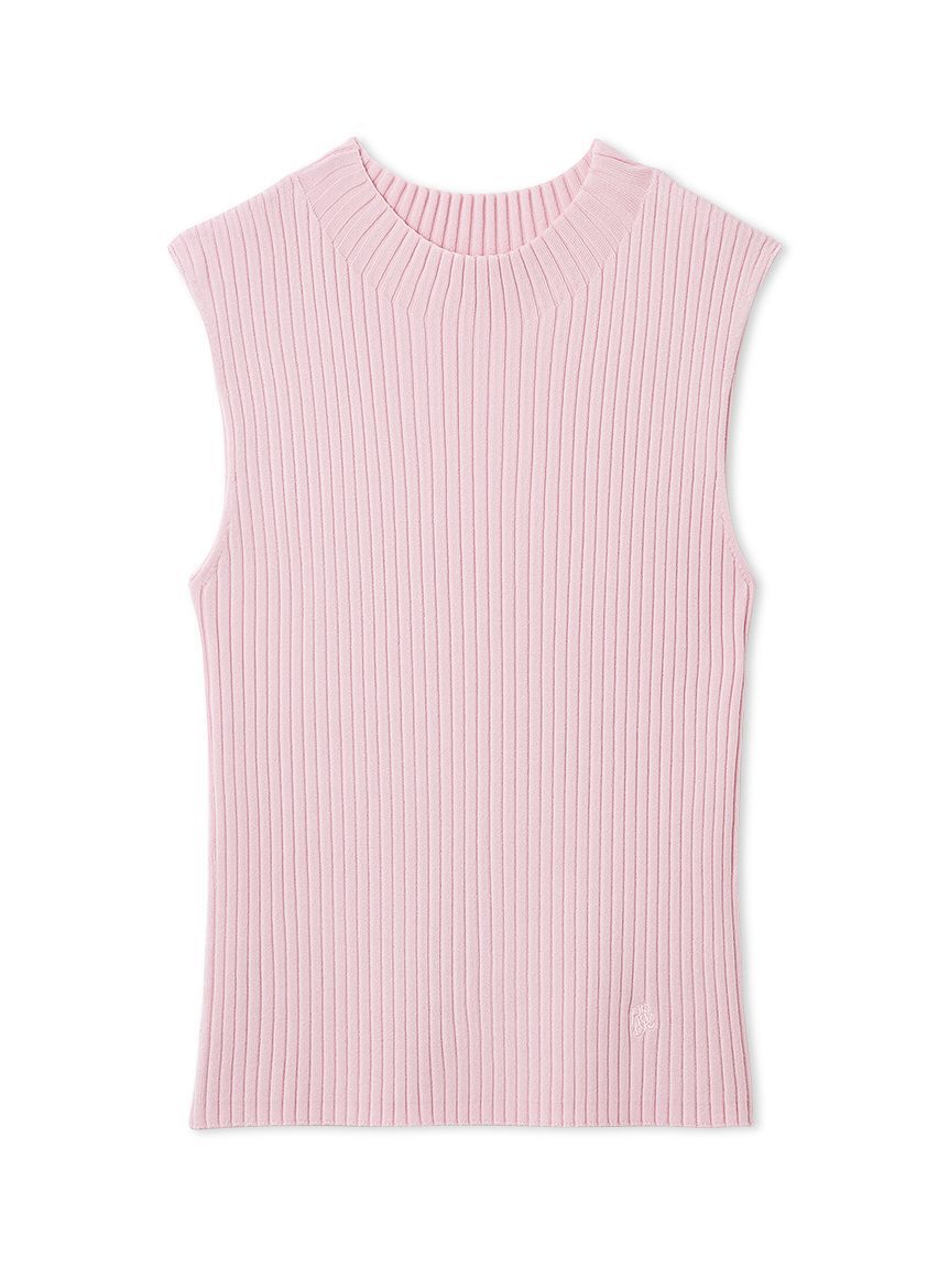 FRAY I.D「シルクブレンドハイネックノースリリブニット／ウォッシャブル」|ニット・セーター|PNK