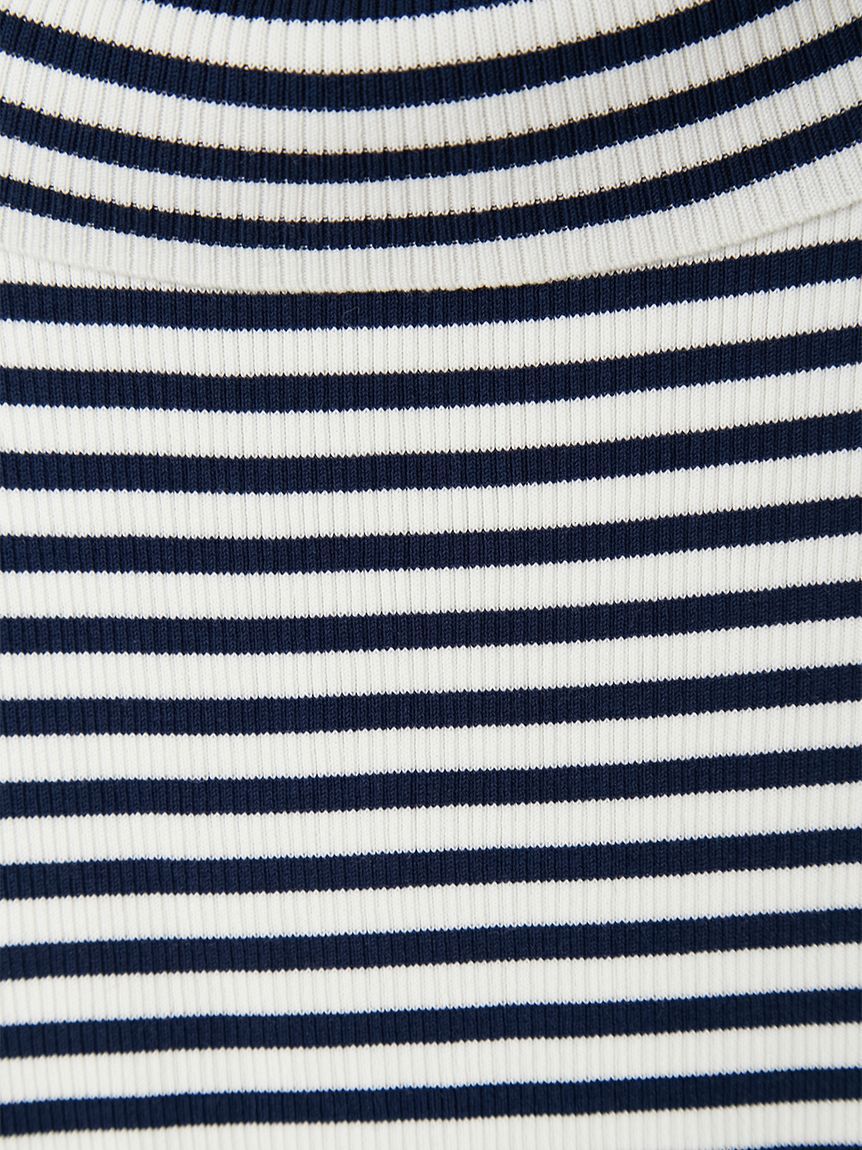 FRAY I.D「ベーシックオフショルリブニット／ウォッシャブル」|ニット・セーター|