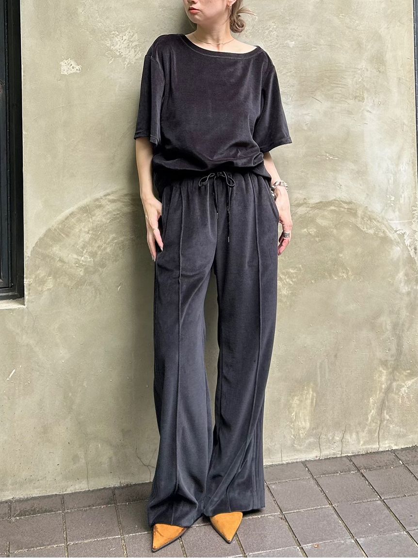 styling/「【WEB限定カラーあり】【セットアップ対応】ドローコードベロアパンツ」|その他|