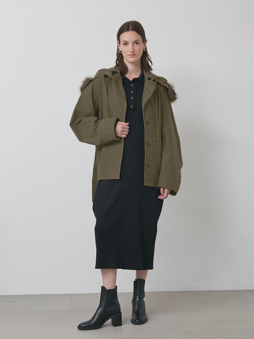 styling/「【セットアップ対応】アタッチドフードジャケット」|ミリタリージャケット|