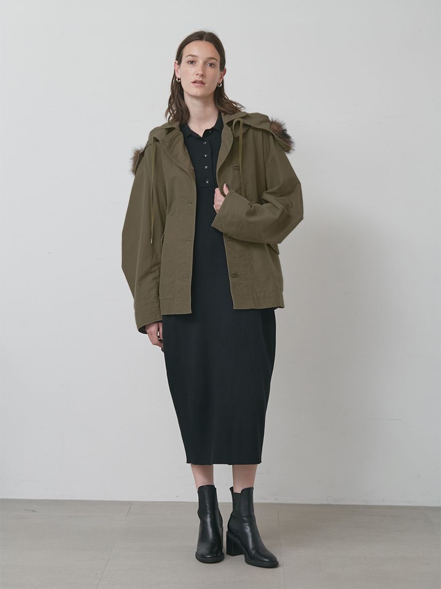 styling/「【セットアップ対応】アタッチドフードジャケット」|ミリタリージャケット|