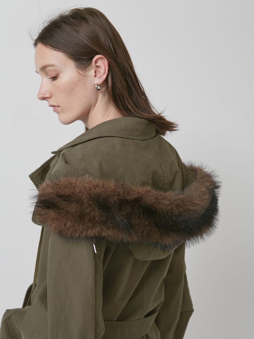 styling/「【セットアップ対応】アタッチドフードジャケット」|ミリタリージャケット|